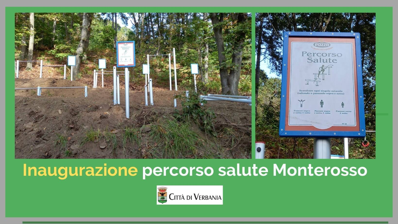 Immagine: Inaugurazione percorso salute al Monterosso