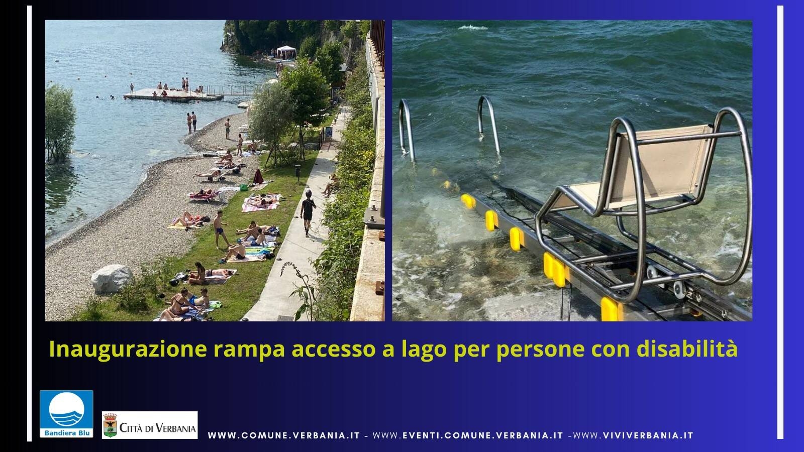Immagine: Inaugurazione  rampa persone con disabilità