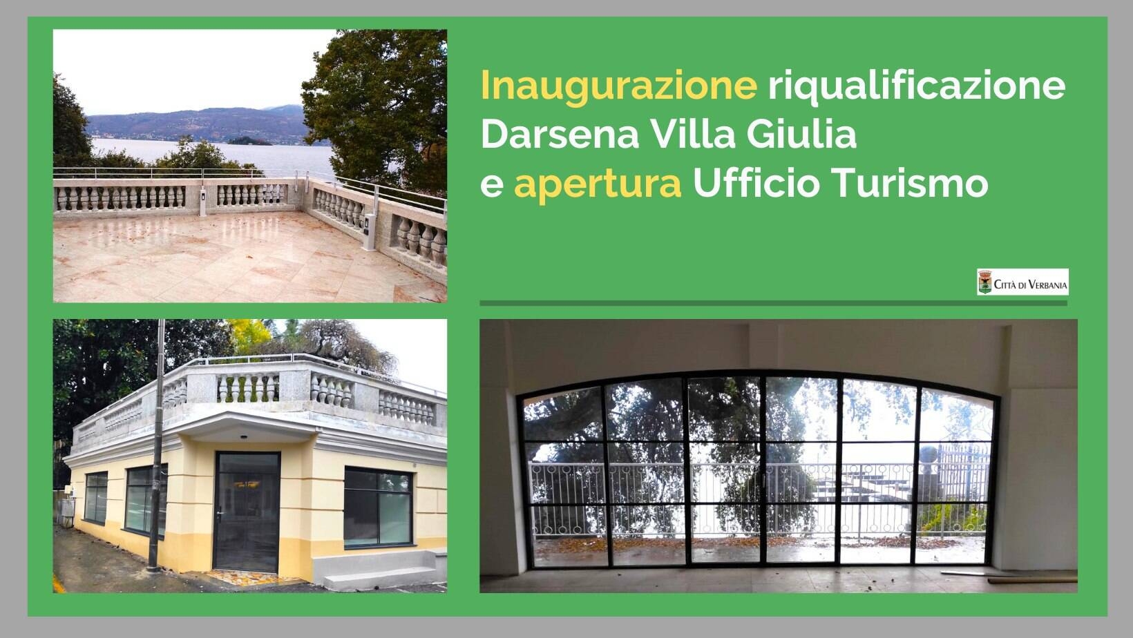 Immagine: Inaugurazione riqualificazione Darsena Villa Giulia e apertura Ufficio Turismo (IAT)