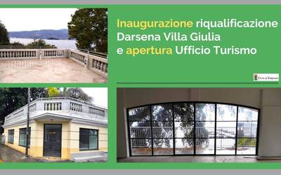 Immagine: Inaugurazione riqualificazione Darsena Villa Giulia e apertura Ufficio Turismo (IAT)