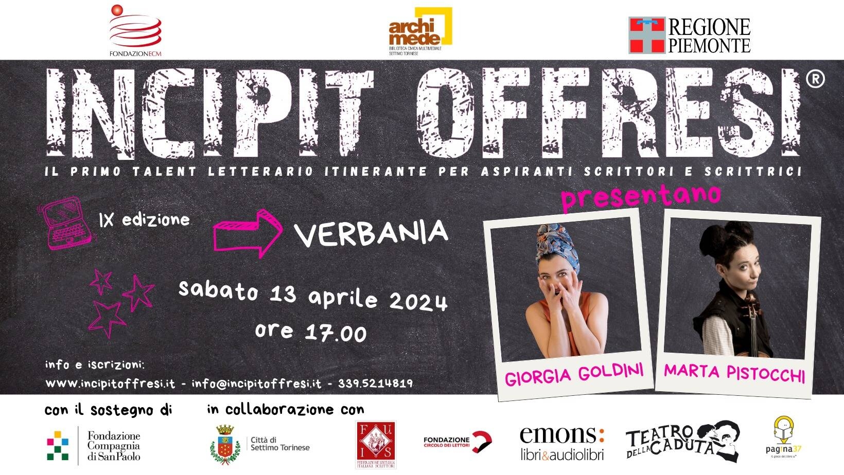 Immagine: Incipit offresi Verbania