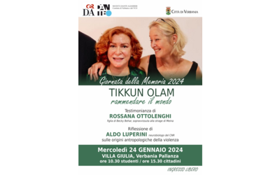 Immagine: Incontro con ROSSANA OTTOLENGHI