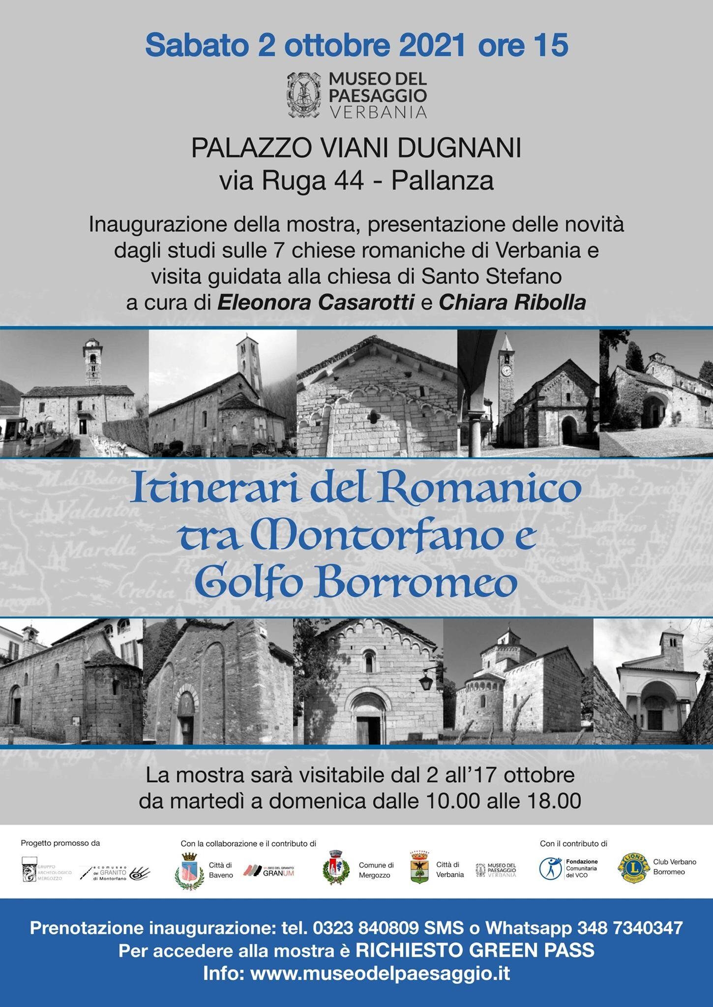 Immagine: itinerari romanico mostra