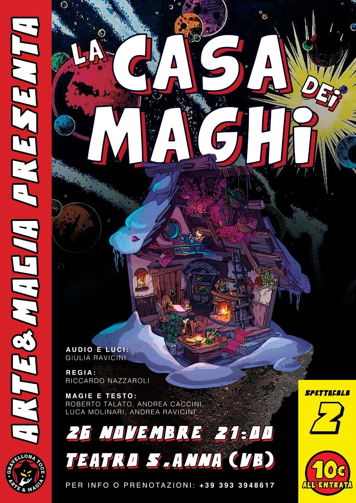 Immagine: La casa dei maghi 26 11 22