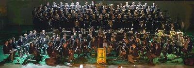 Immagine: La formazione orchestrale al completo dell'Ente Musicale Verbania