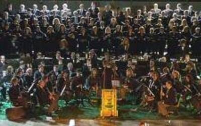 Immagine: La formazione orchestrale al completo dell'Ente Musicale Verbania