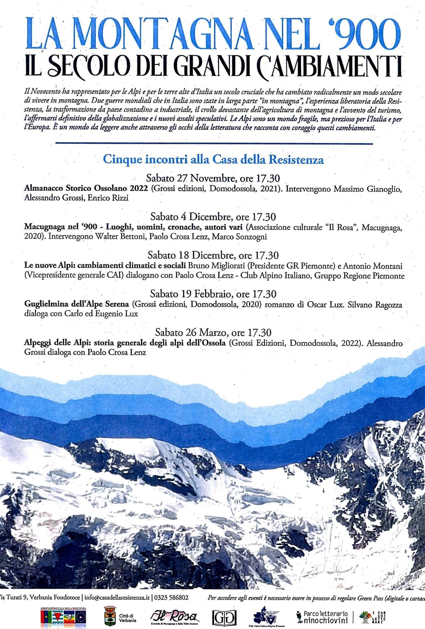 Immagine: La montagna nel 900