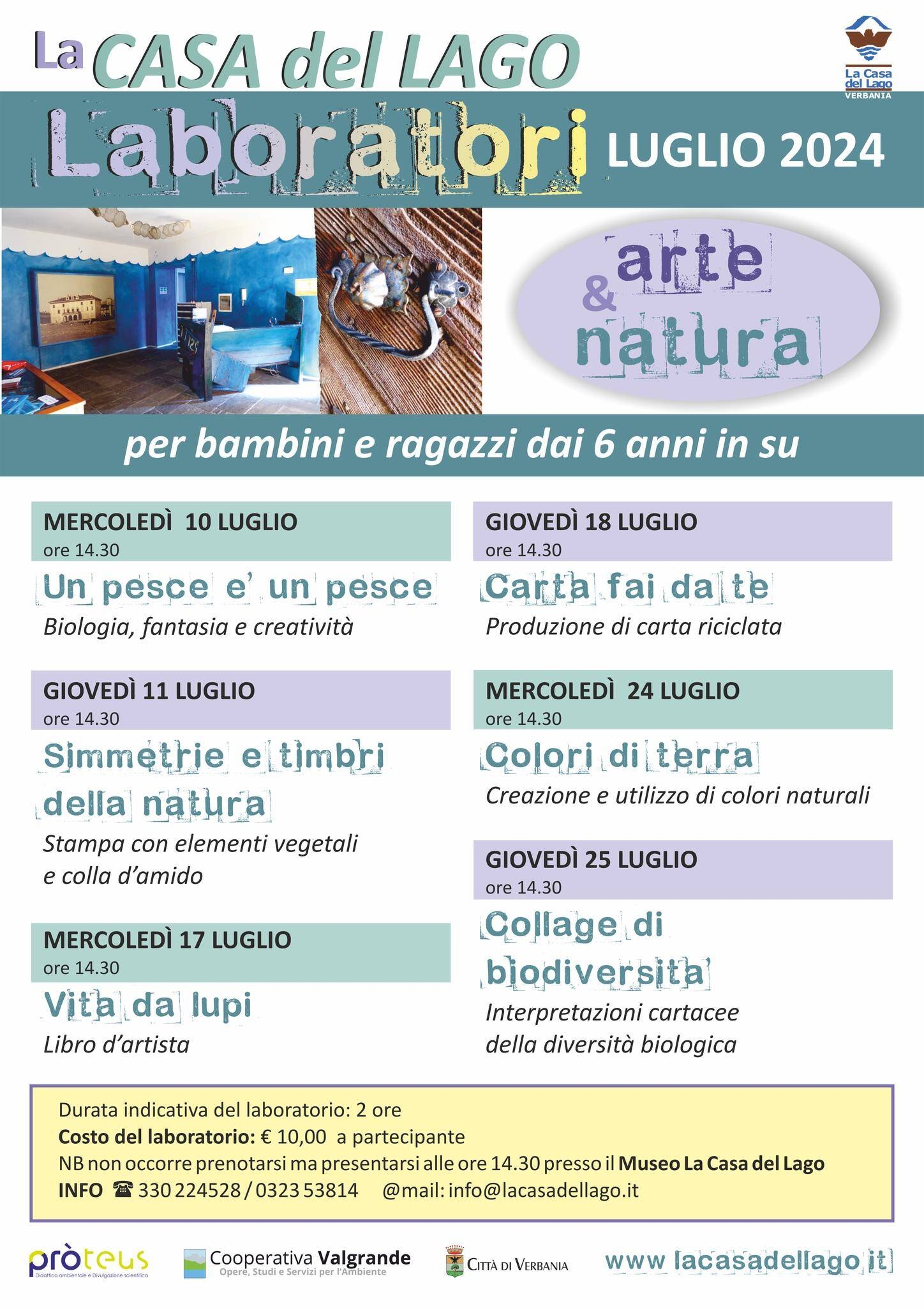 Immagine: Laboratori Arte & Natura