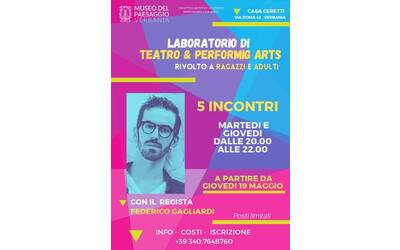 Immagine: laboratorio teatro  casa ceretti