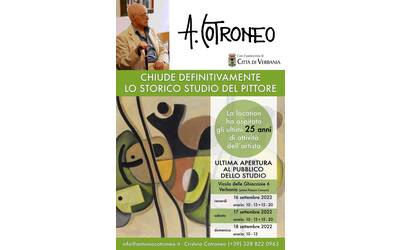 Immagine: Locandina A.Cotroneo-Chiusura studio