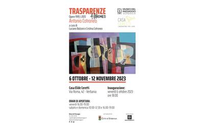 Immagine: Locandina A3 TRASPARENZE