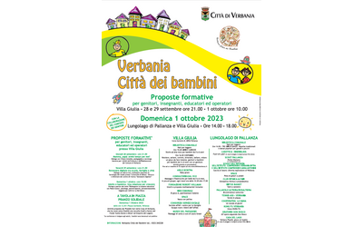 Immagine: Locandina Città dei bambinì 2023