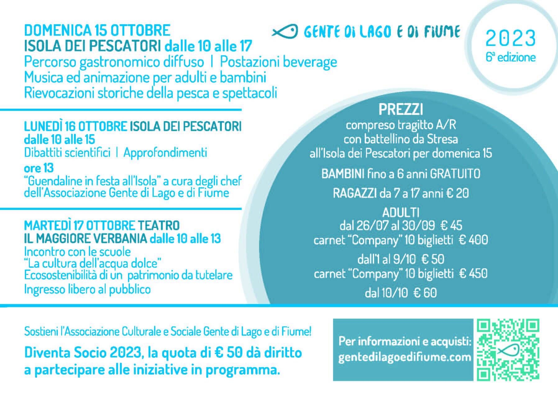Immagine: locandina gente di lago 2023