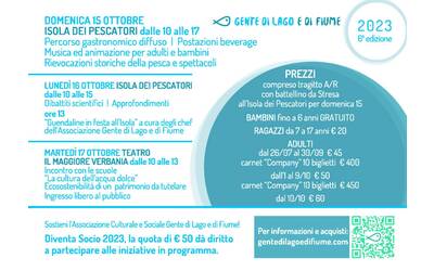 Immagine: locandina gente di lago 2023
