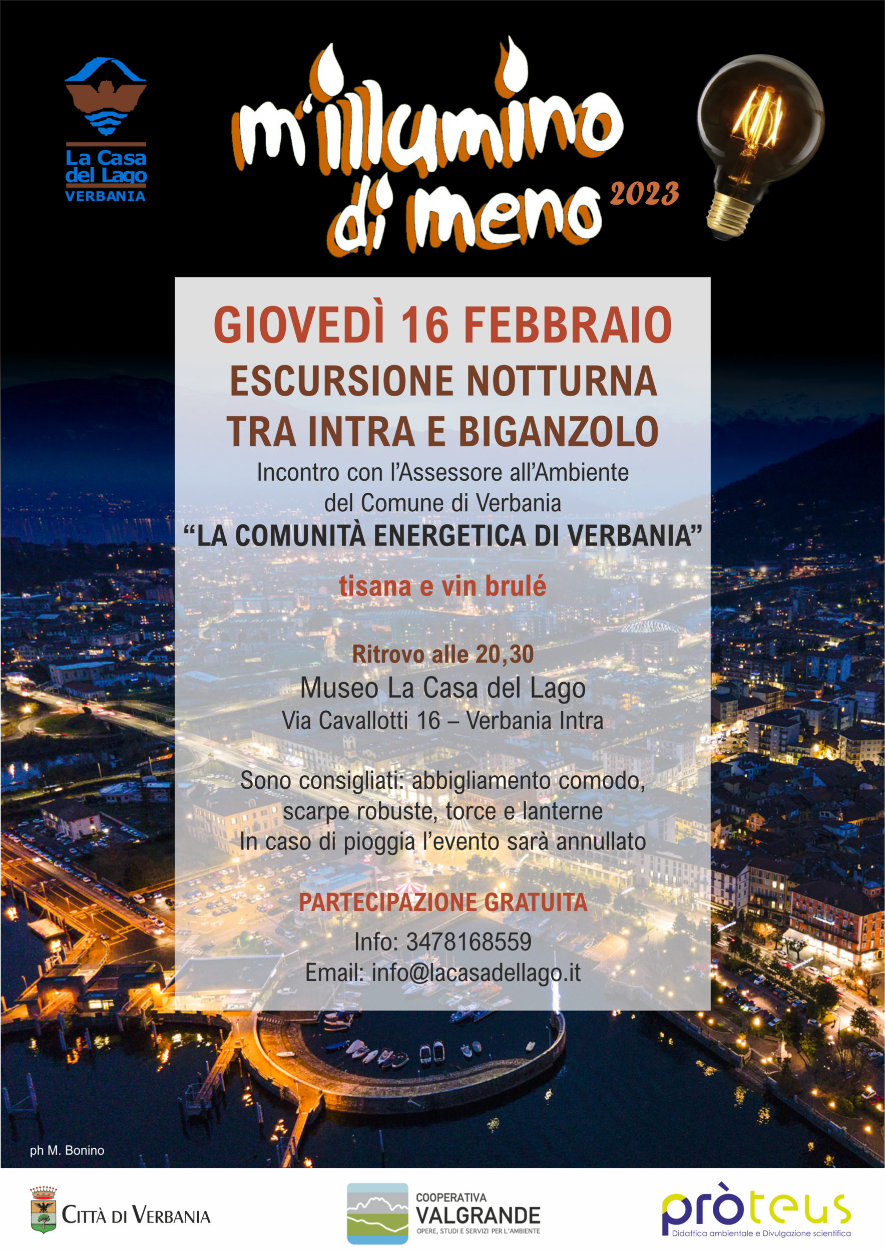 Immagine: locandina mi illumino di meno
