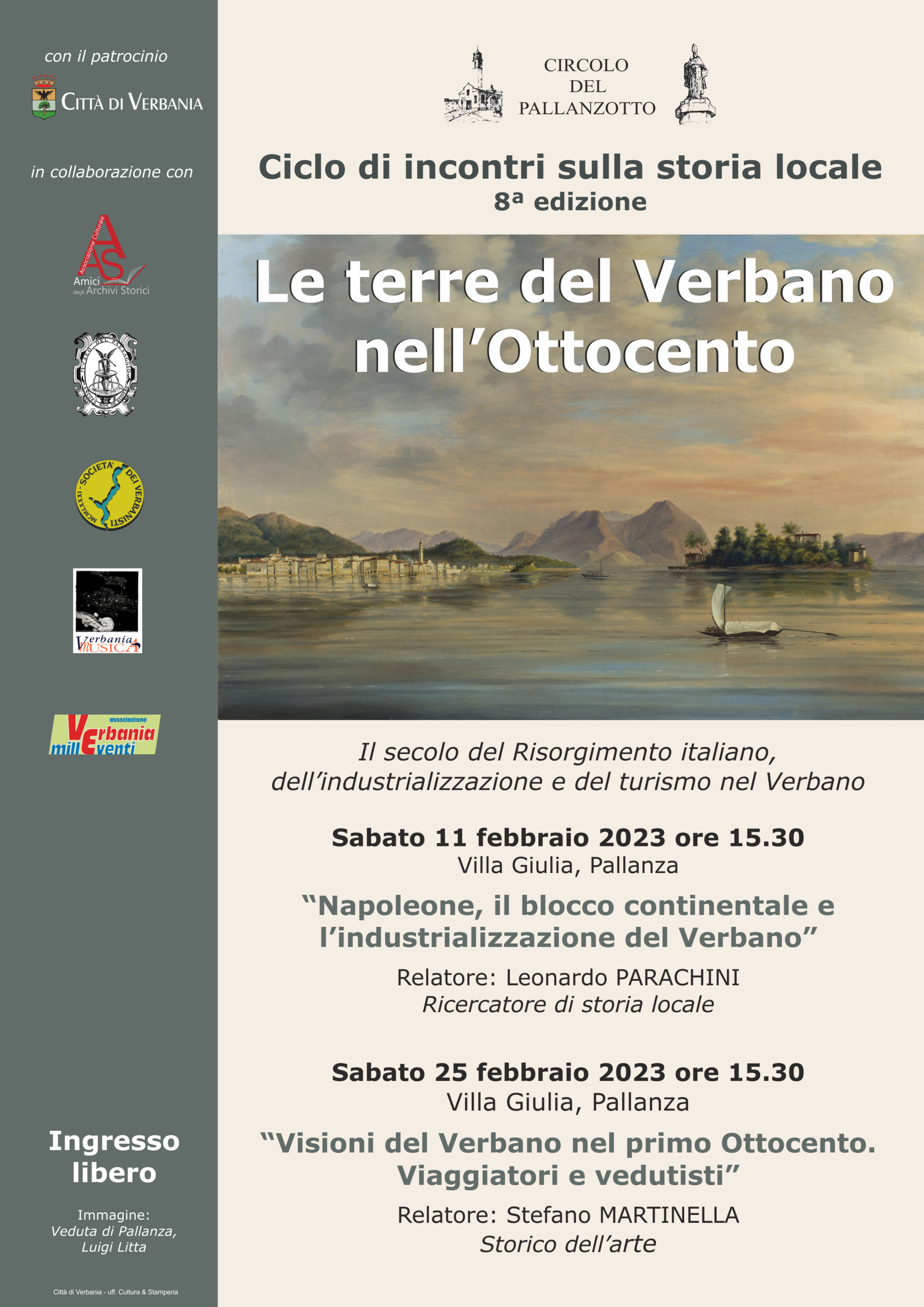 Immagine: locandina pallanzotto Terre del Verbano nell'800