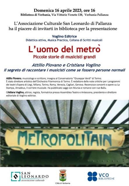 Immagine: Locandina Piovani 16 aprile 2023