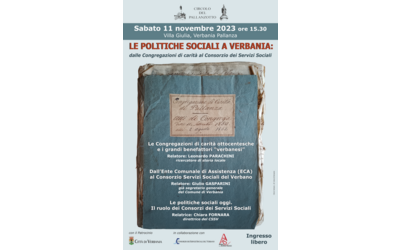 Immagine: LOCANDINA POLITICHE SOCIALI 11 novembre