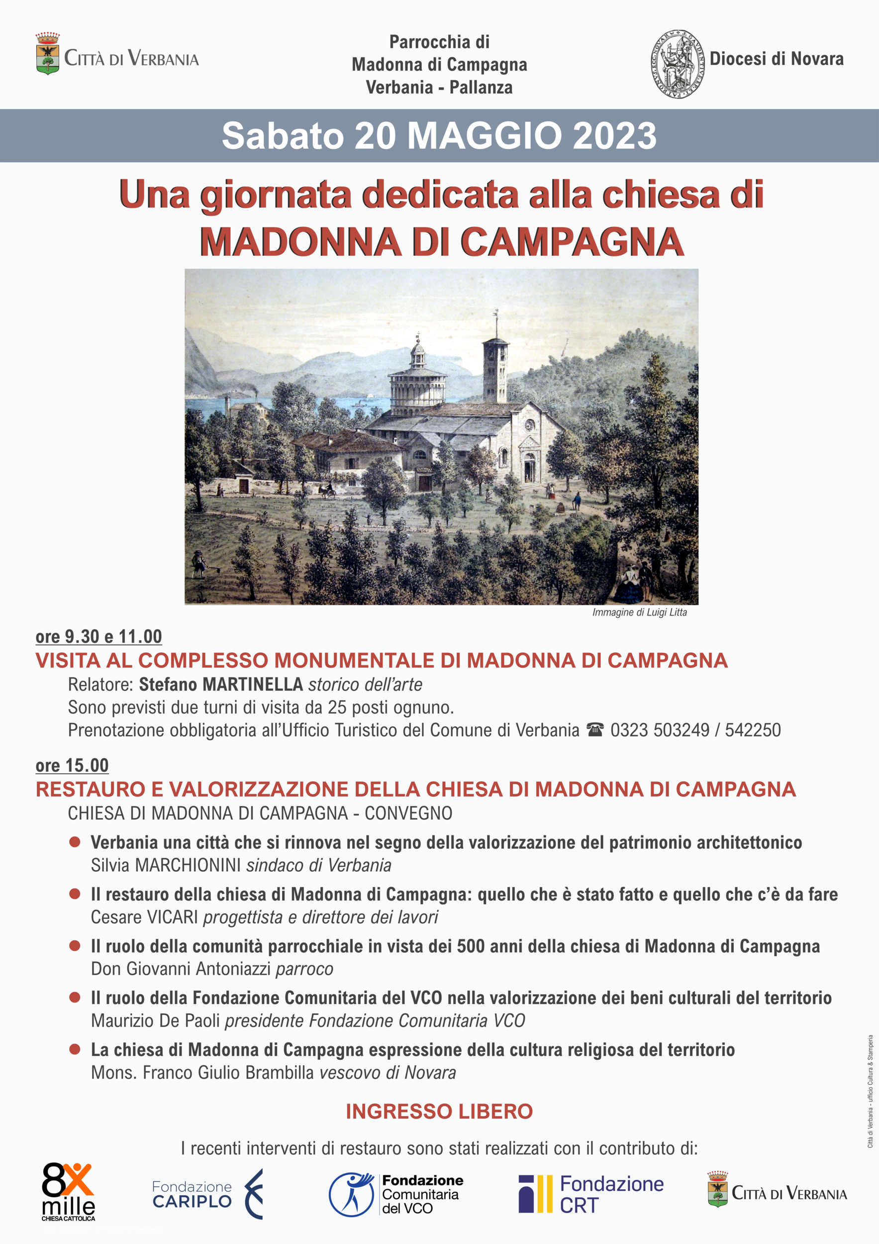 Immagine: MADONNA DI CAMPAGNA locandina e volantino