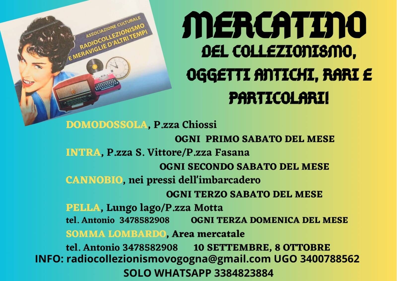 Immagine: Mercatini Ass. Radiocollezionismo Vogogna