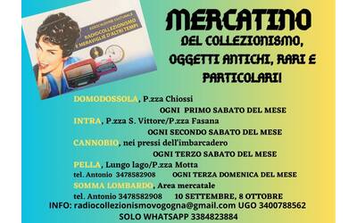 Immagine: Mercatini Ass. Radiocollezionismo Vogogna