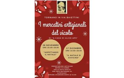 Immagine: Mercatini del vicolo Natale 2022