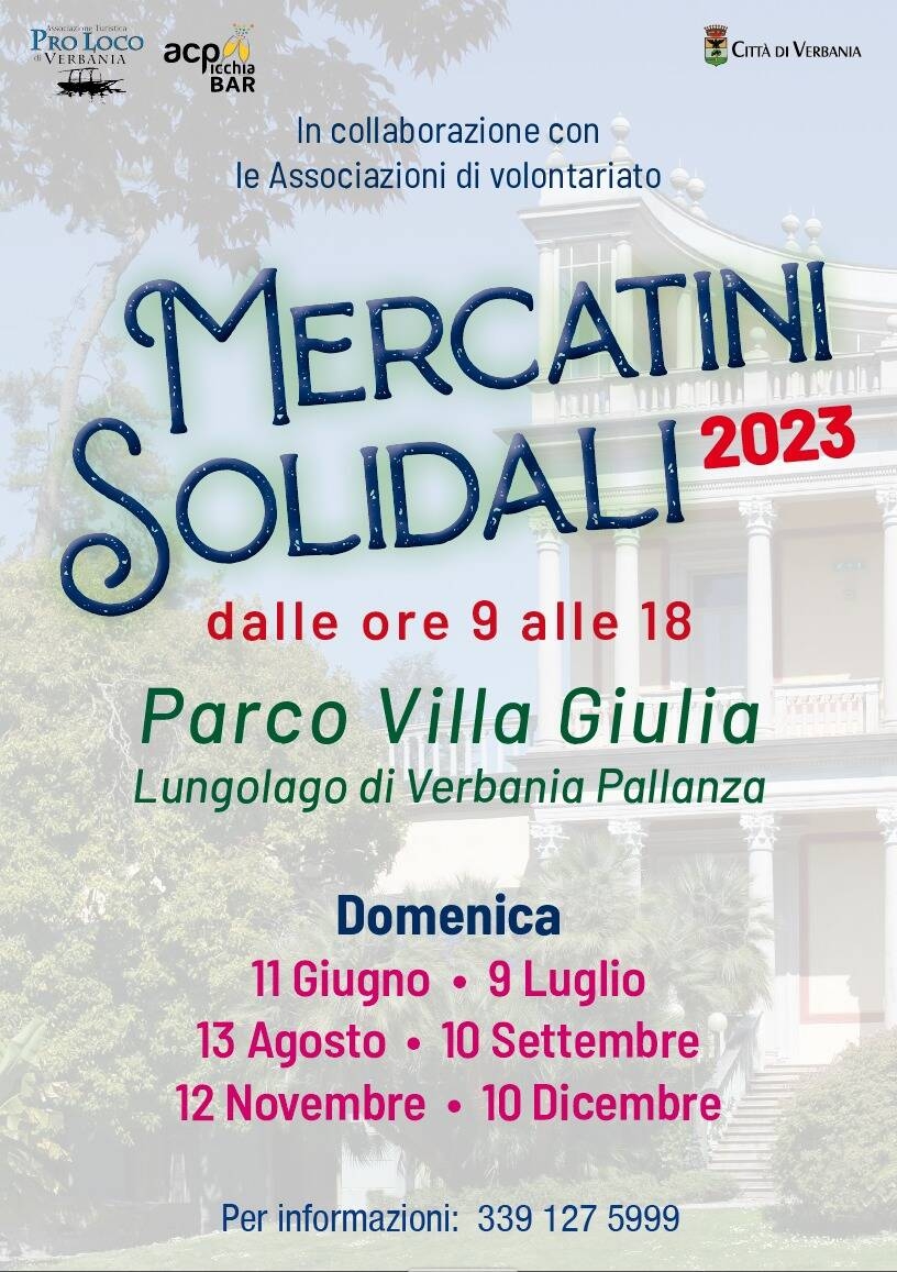 Immagine: mercatini solidali
