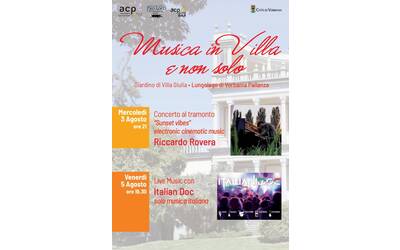 Immagine: Musica in villa 3 e 5 agosto (1)
