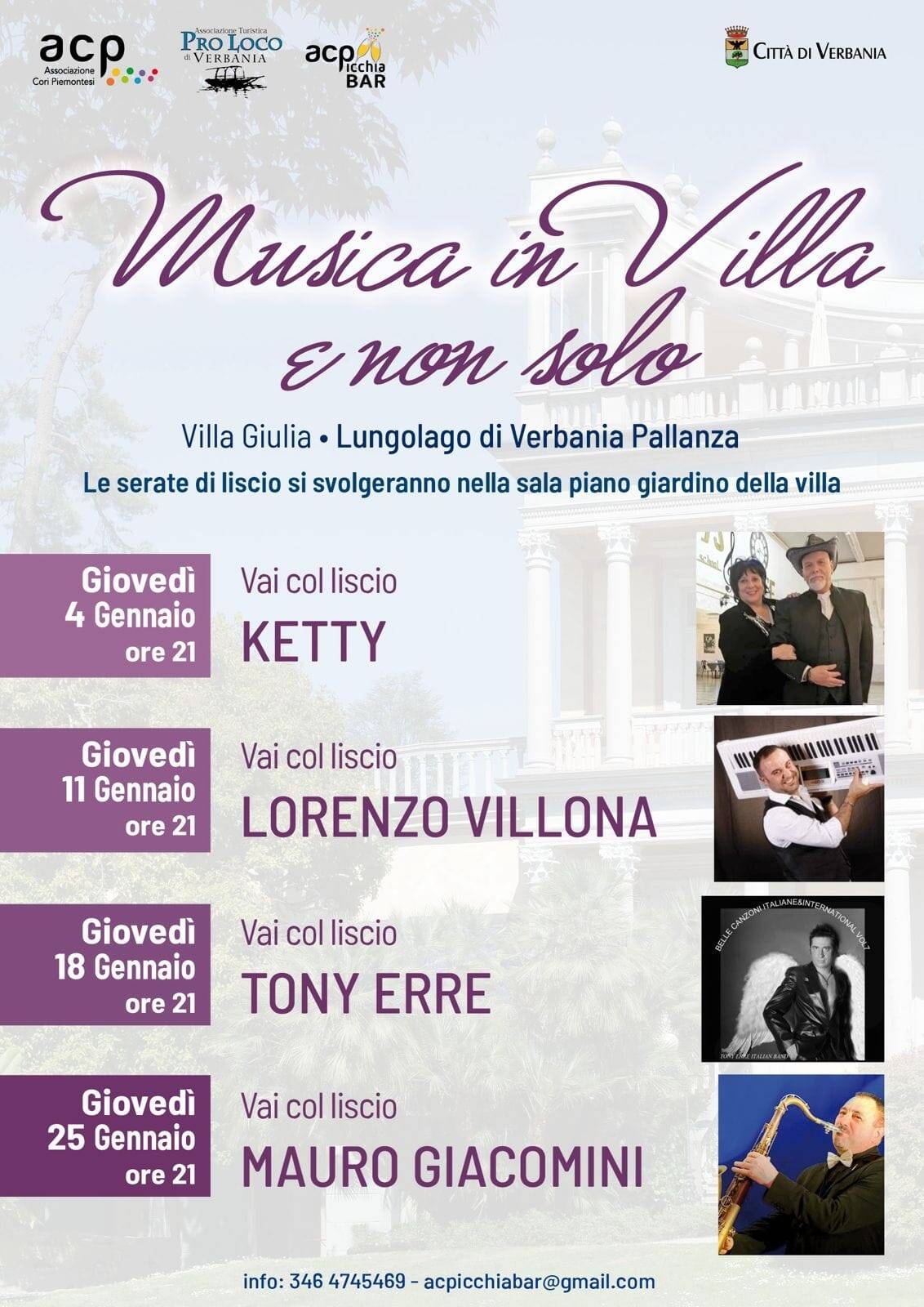 Immagine: Musica in Villa gennaio 2024 (1)