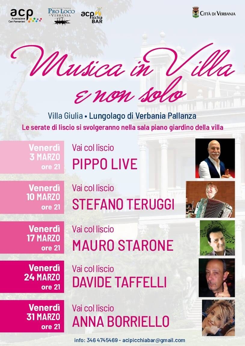 Immagine: Musica in Villa marzo 2023