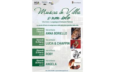 Immagine: Musica in Villa marzo 2024