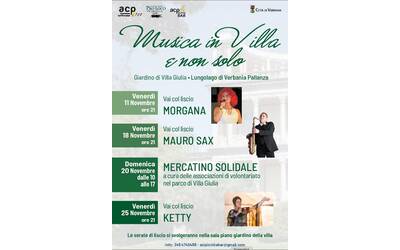 Immagine: Musica in Villa novembre 2022