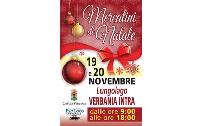 Immagine: NATALE MERCATINI 19 20 NOV