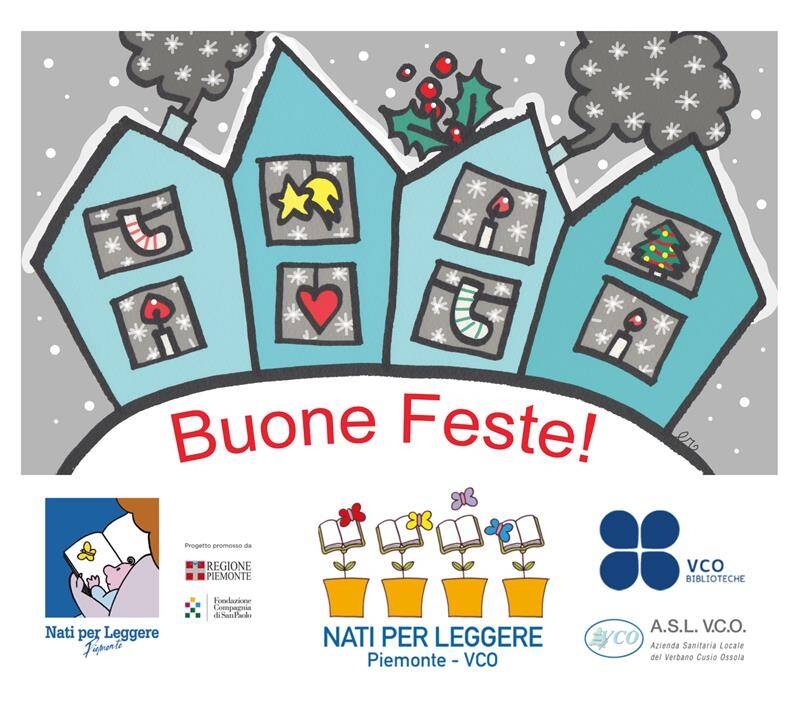 Immagine: NATI PER LEGGERE AUGURI NATALE