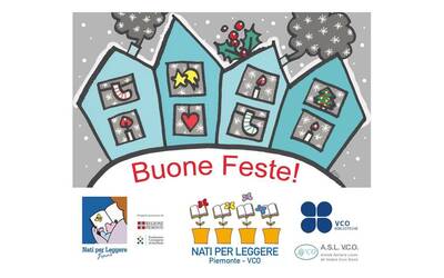 Immagine: NATI PER LEGGERE AUGURI NATALE