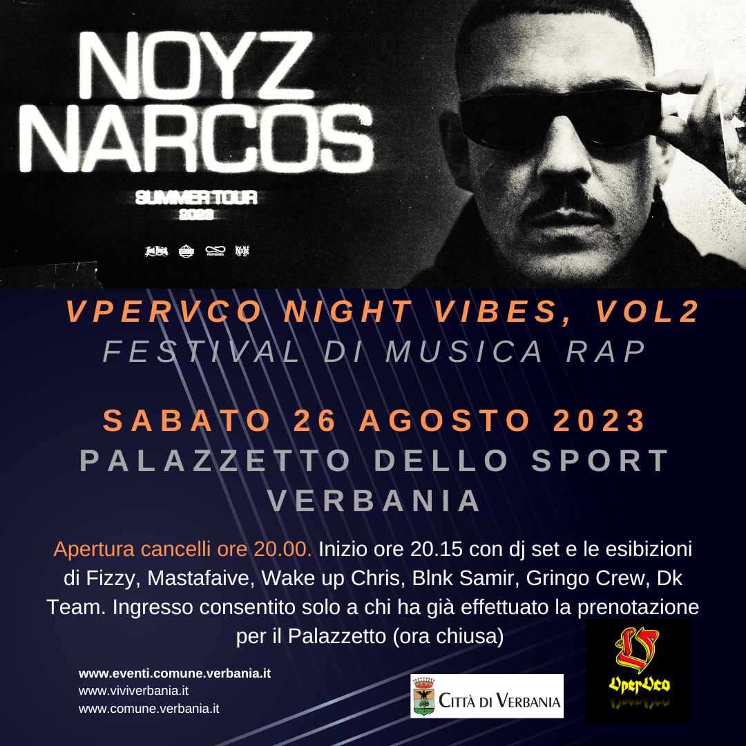 Immagine: Noyz Narcos Palazzetto dello Sport