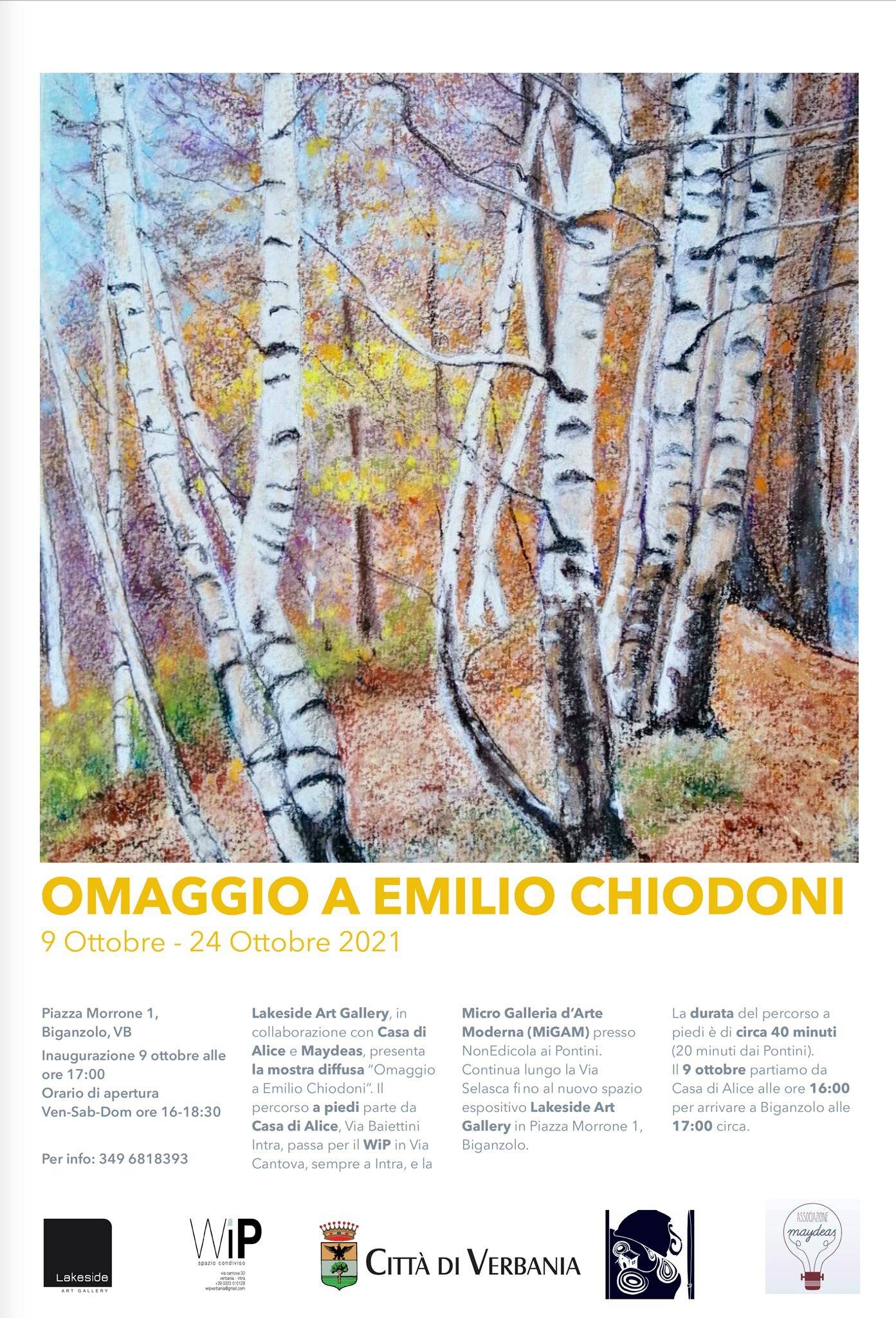 Immagine: Omaggio a Emilio Chiodoni