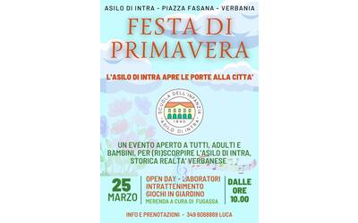 Immagine: Open day Asilo Intra 25 03