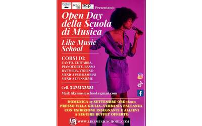 Immagine: open day scuola di musica 17 settembre 2023
