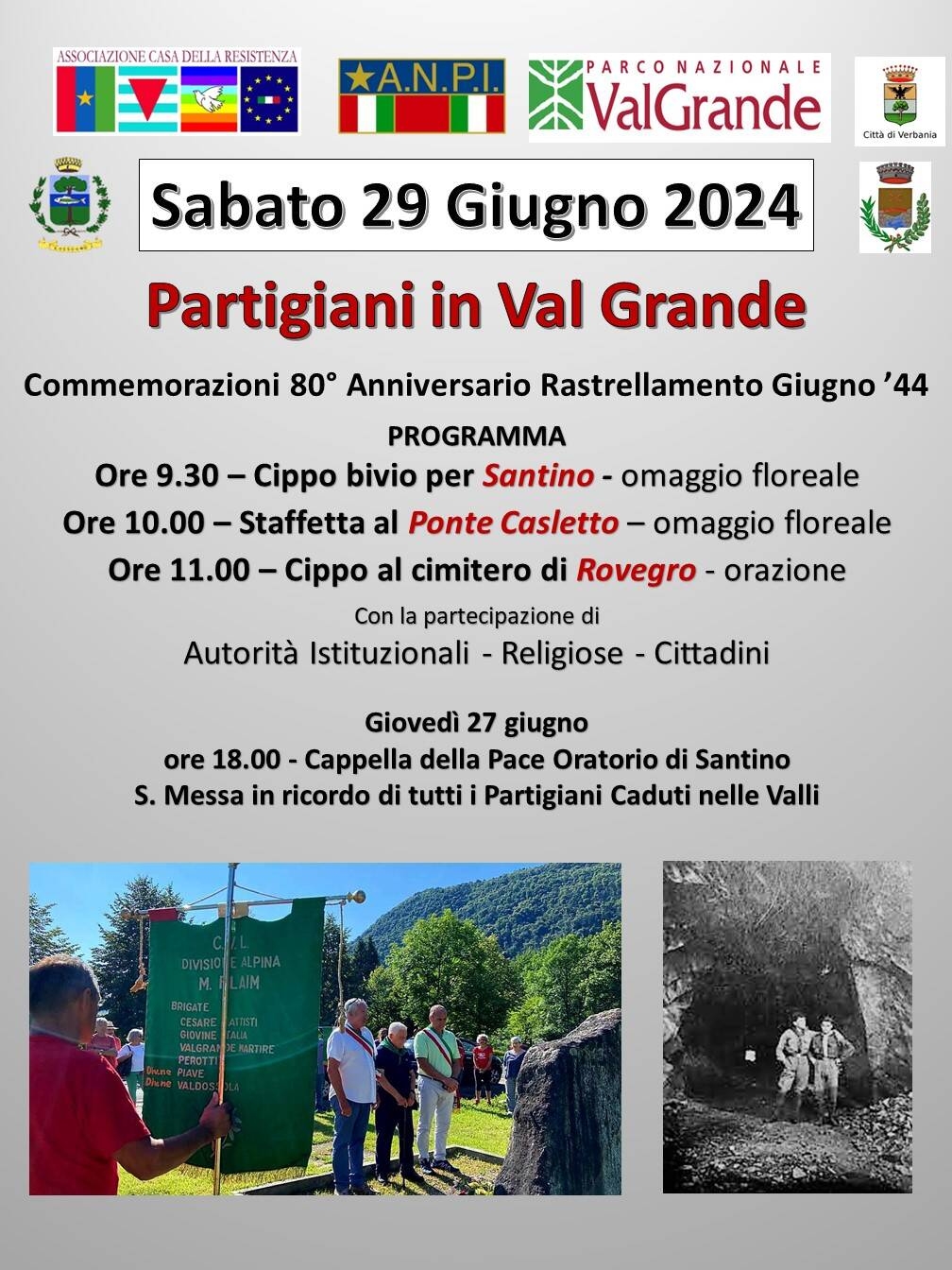 Immagine: Partigiani in Valgrande
