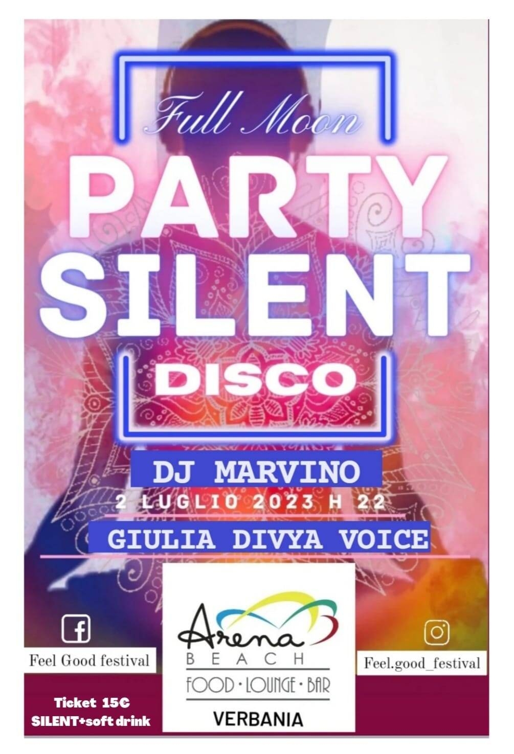 Immagine: Party Silent Disco 02 07 23