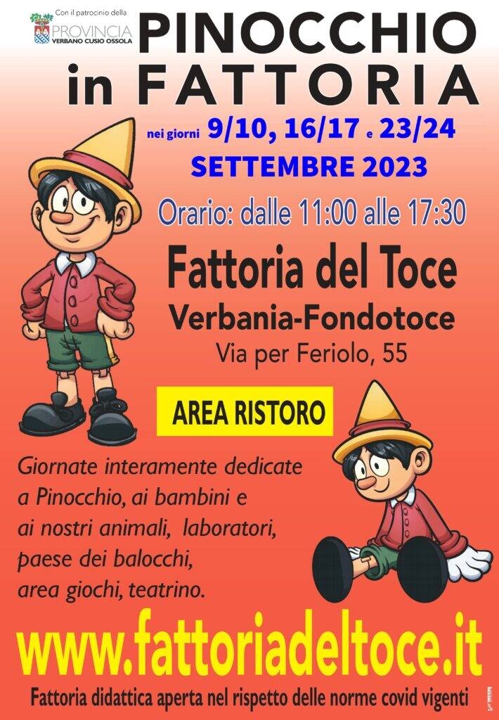 Immagine: Pinocchio in Fattoria 2023