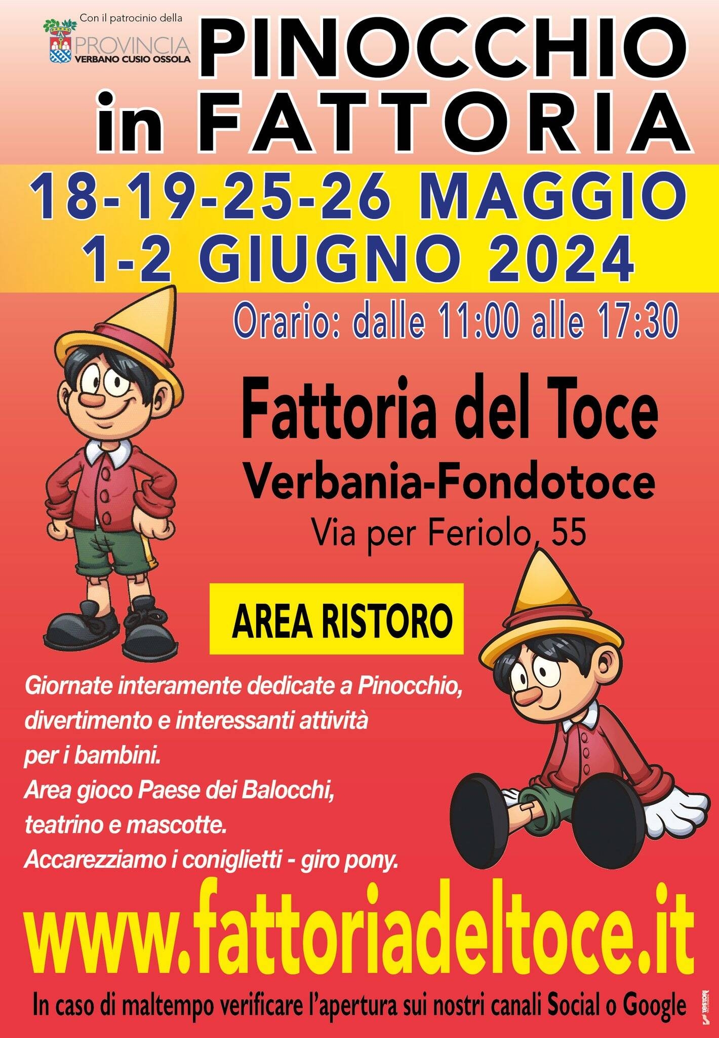 Immagine: PInocchio in Fattoria 2024