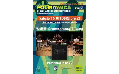 Immagine: POLIRITMICA 15 OTTOBRE 2022