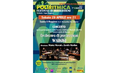 Immagine: POLIRITMICA 29 APRILE 23