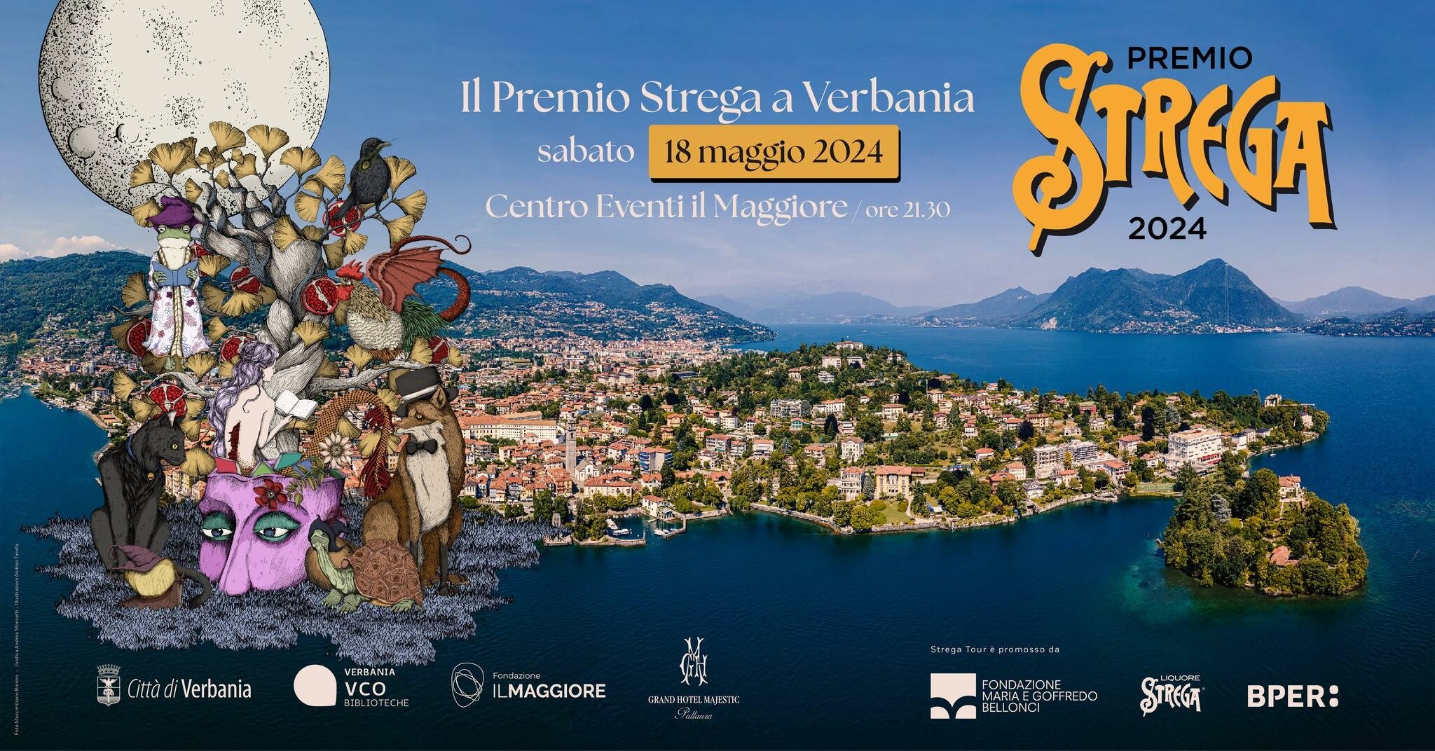 Immagine: Premio Strega a Verbania 2024