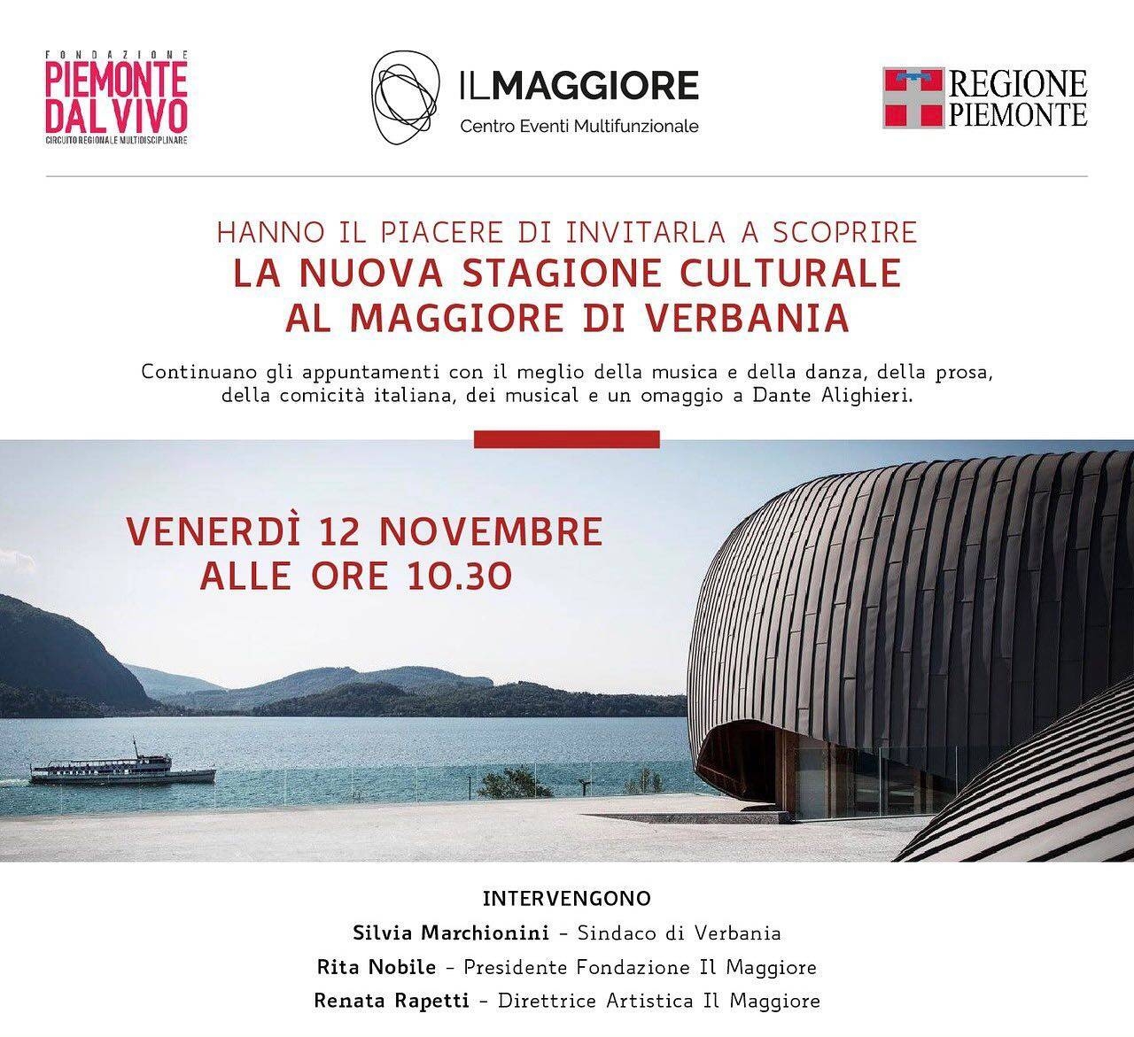 Immagine: presentazione stagione culturale 21 22
