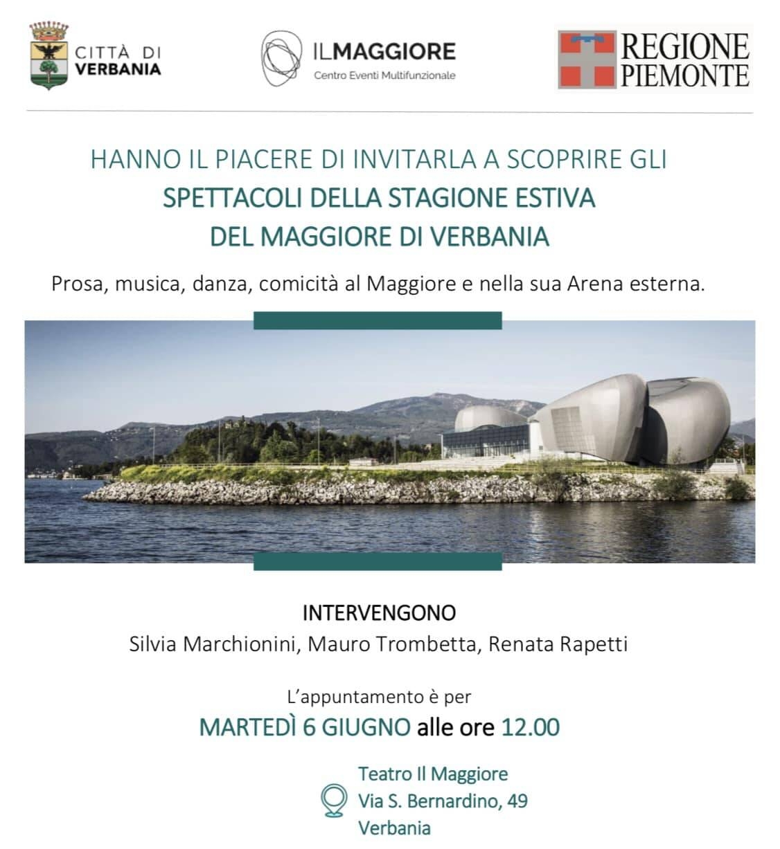 Immagine: Presentazione stagione estiva Maggiore