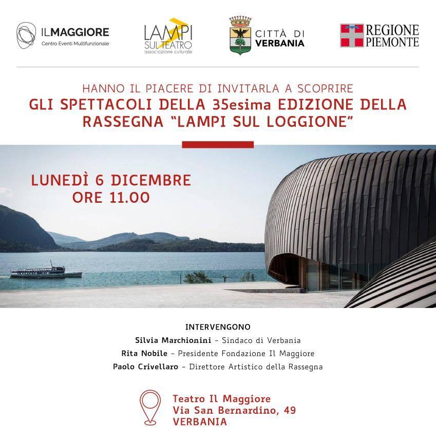 Immagine: presentazione stagione Lampi sul Loggione