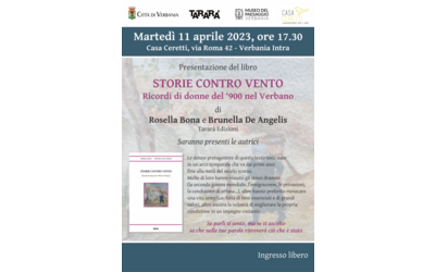 Immagine: presentazione storie contro vento